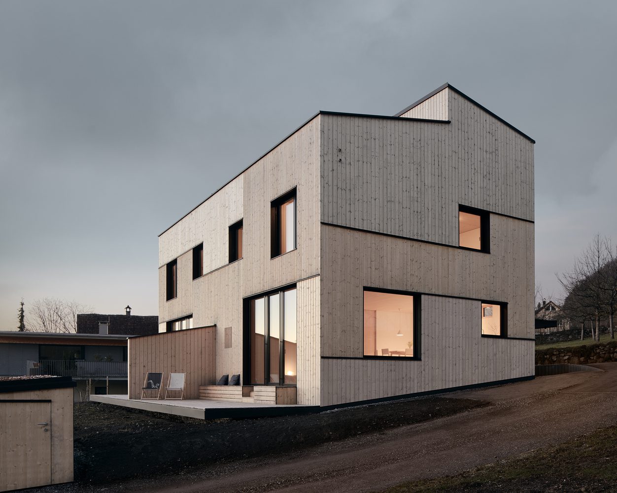 The Duplex on a Hillside