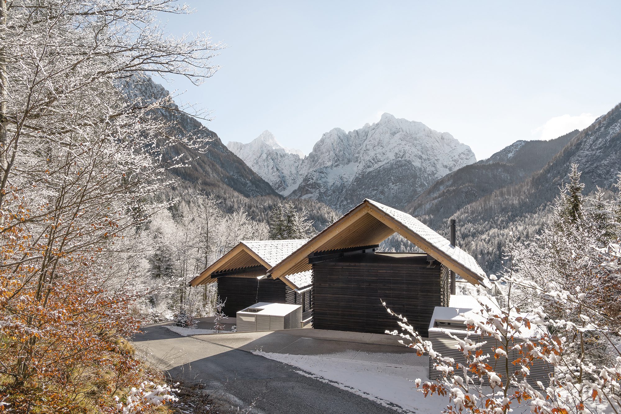 The Twin Alpine Houses